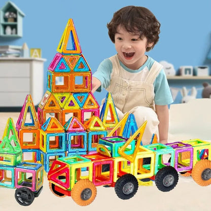 Magnetic Building Tiles