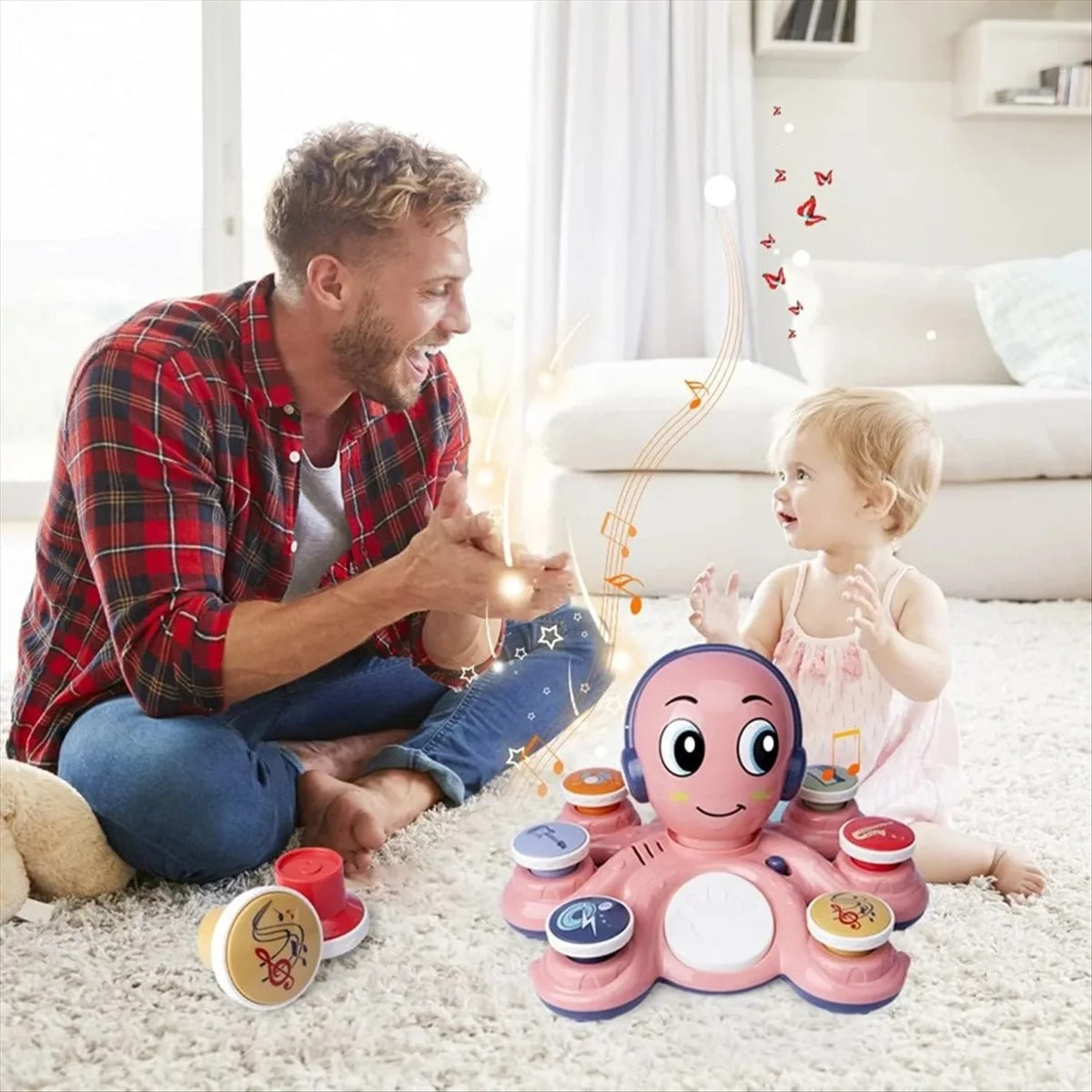 Musical Octopus Toy