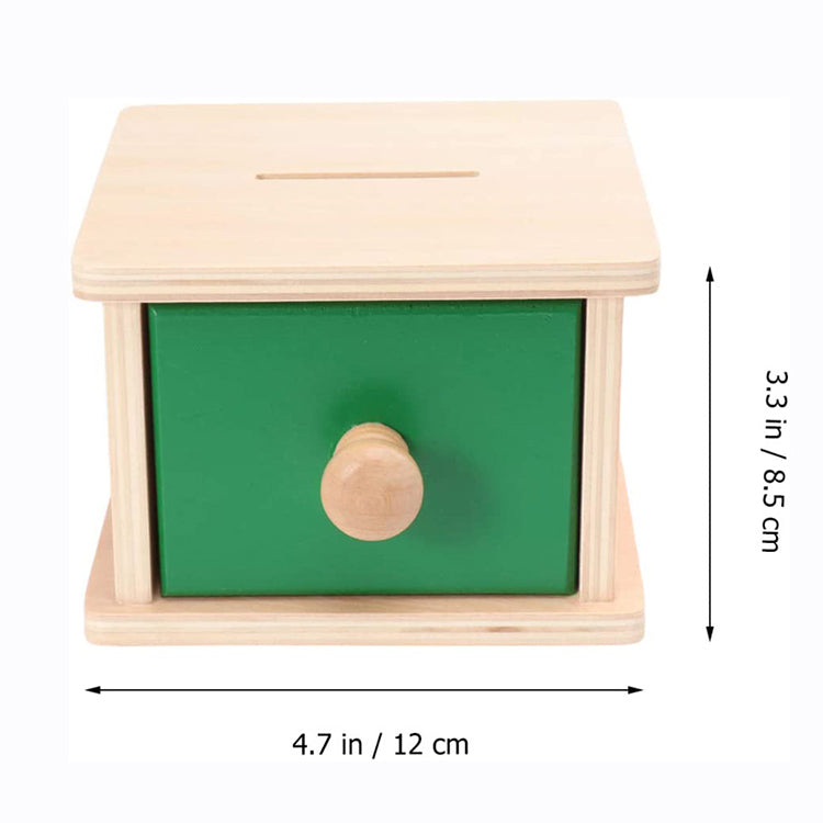 Woods Montessori Coin Game – Promote Fine Motor Skills and Precision