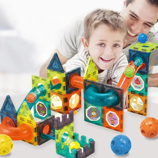 Magnetic Marble Run