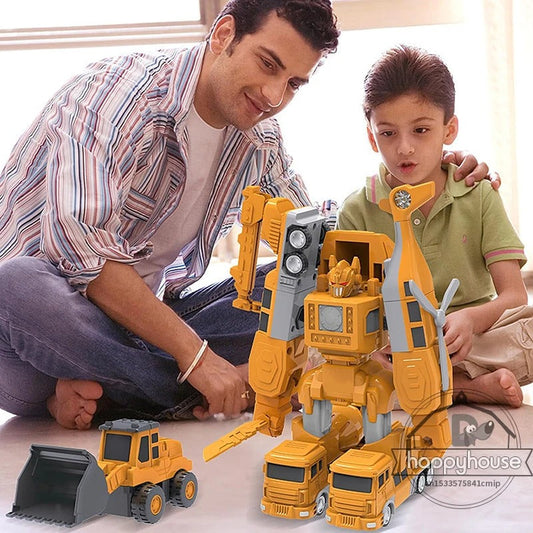 TransformaTruck - Magnetic Construction Vehicle Toy
