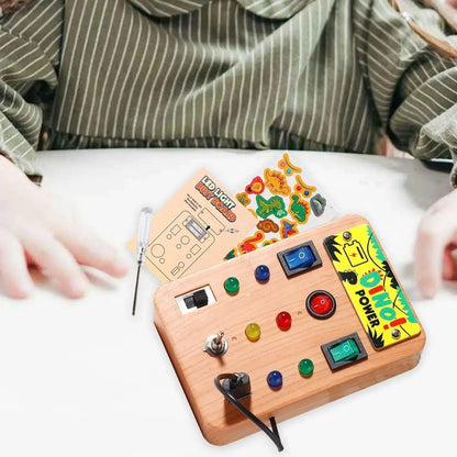 TechExplorer Board - Enhance Your Child’s Sensory Skills! - Button Panel