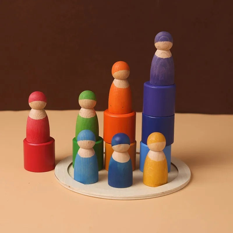 Wooden Number Learning Board