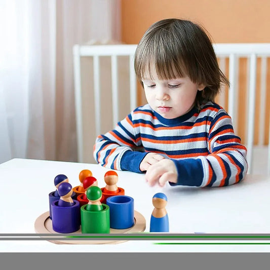 Wooden Number Learning Board