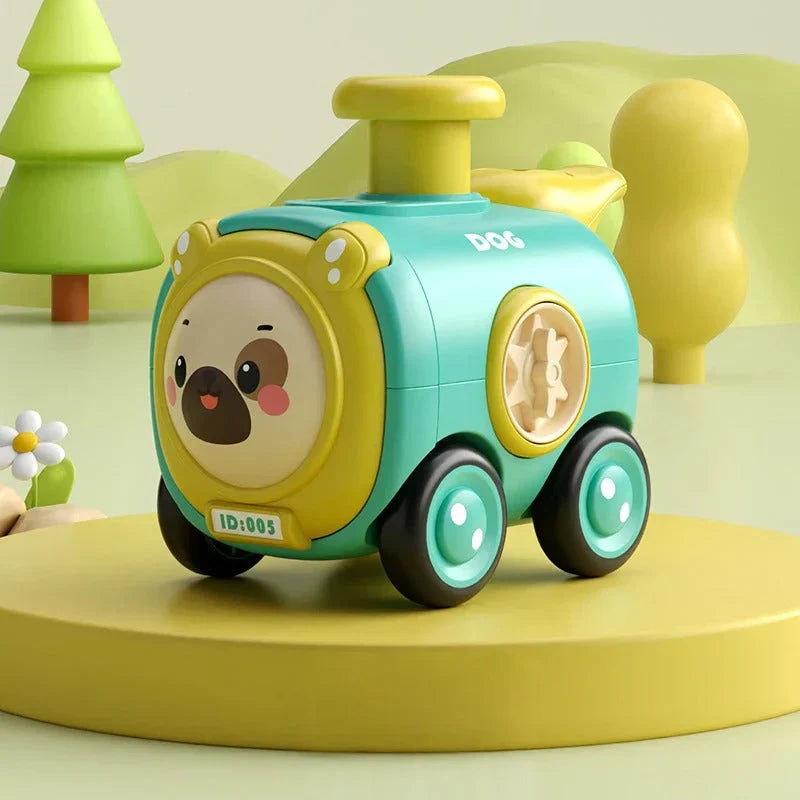 Whistling Animal Train Adventure Set