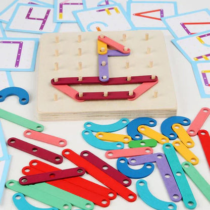 WoodPuzzles – Creative Development – Interactive Bulletin Board Game