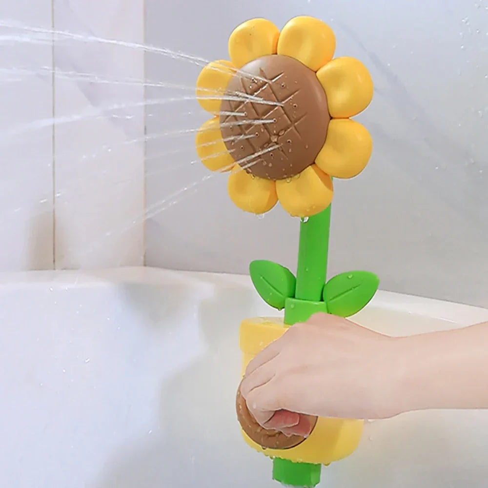 Fun Sunflower Bath Sprayer