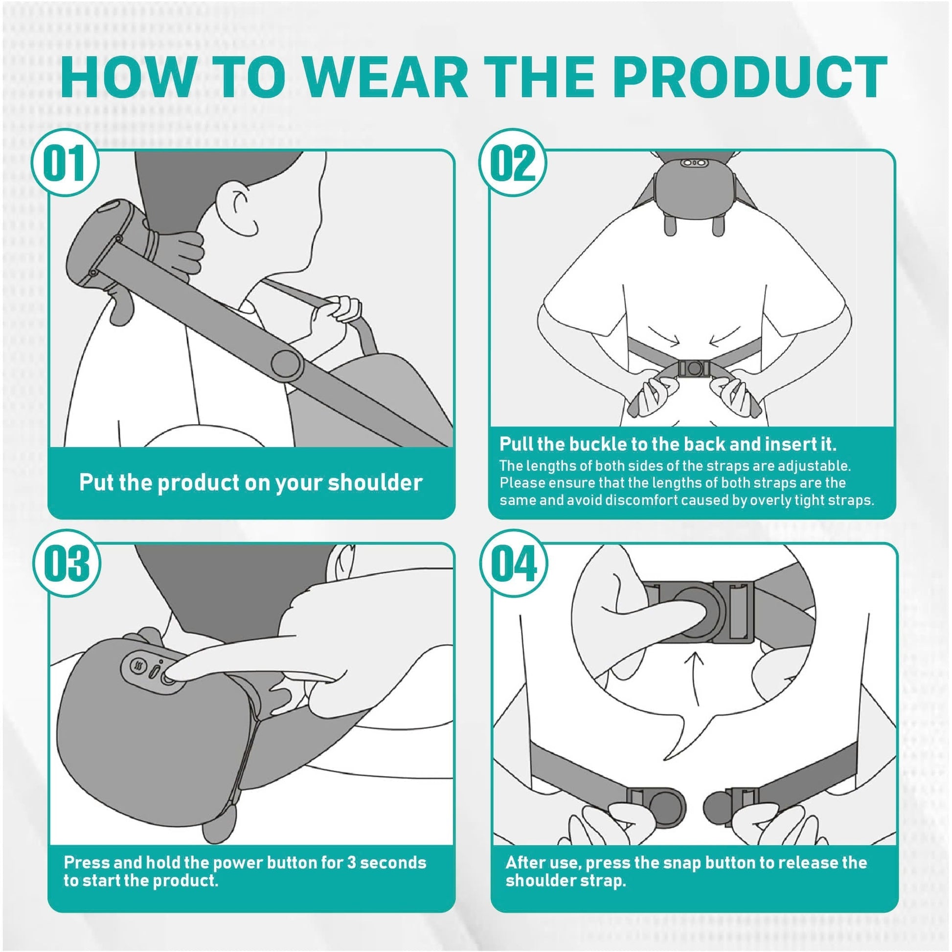 Oakwell™ – Bionic Hand Neck & Shoulder Massager Trivaze