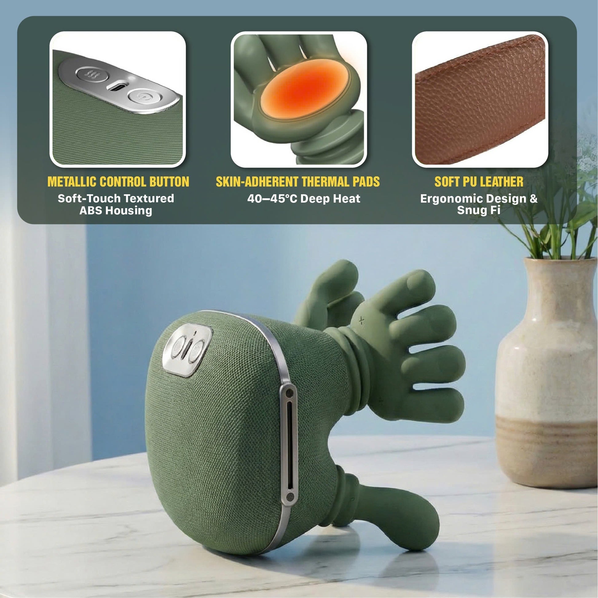 Oakwell™ – Bionic Hand Neck & Shoulder Massager Trivaze