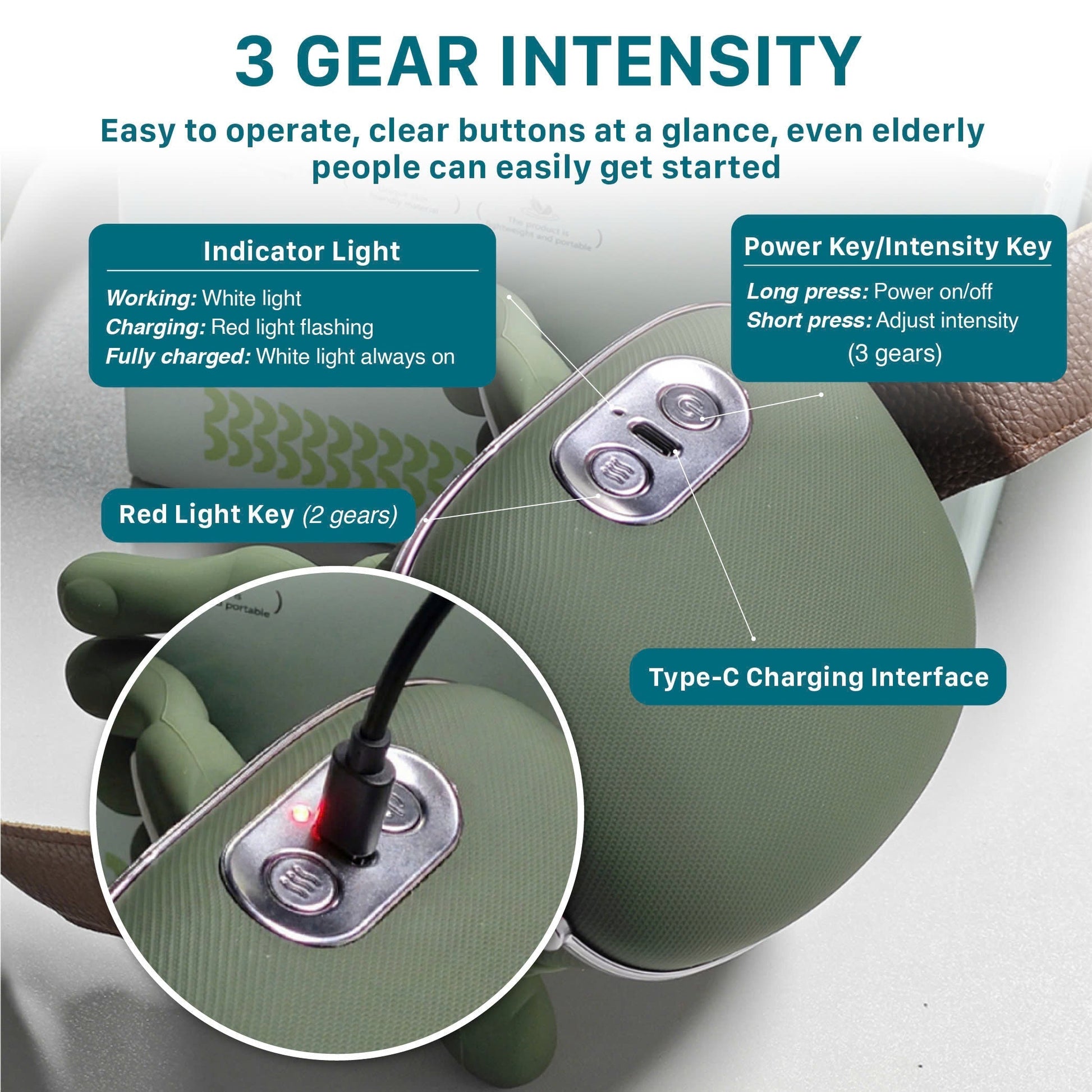 Oakwell™ – Neck & Shoulder Massager Trivaze